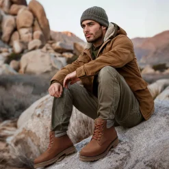 Merino Leather Boot Men