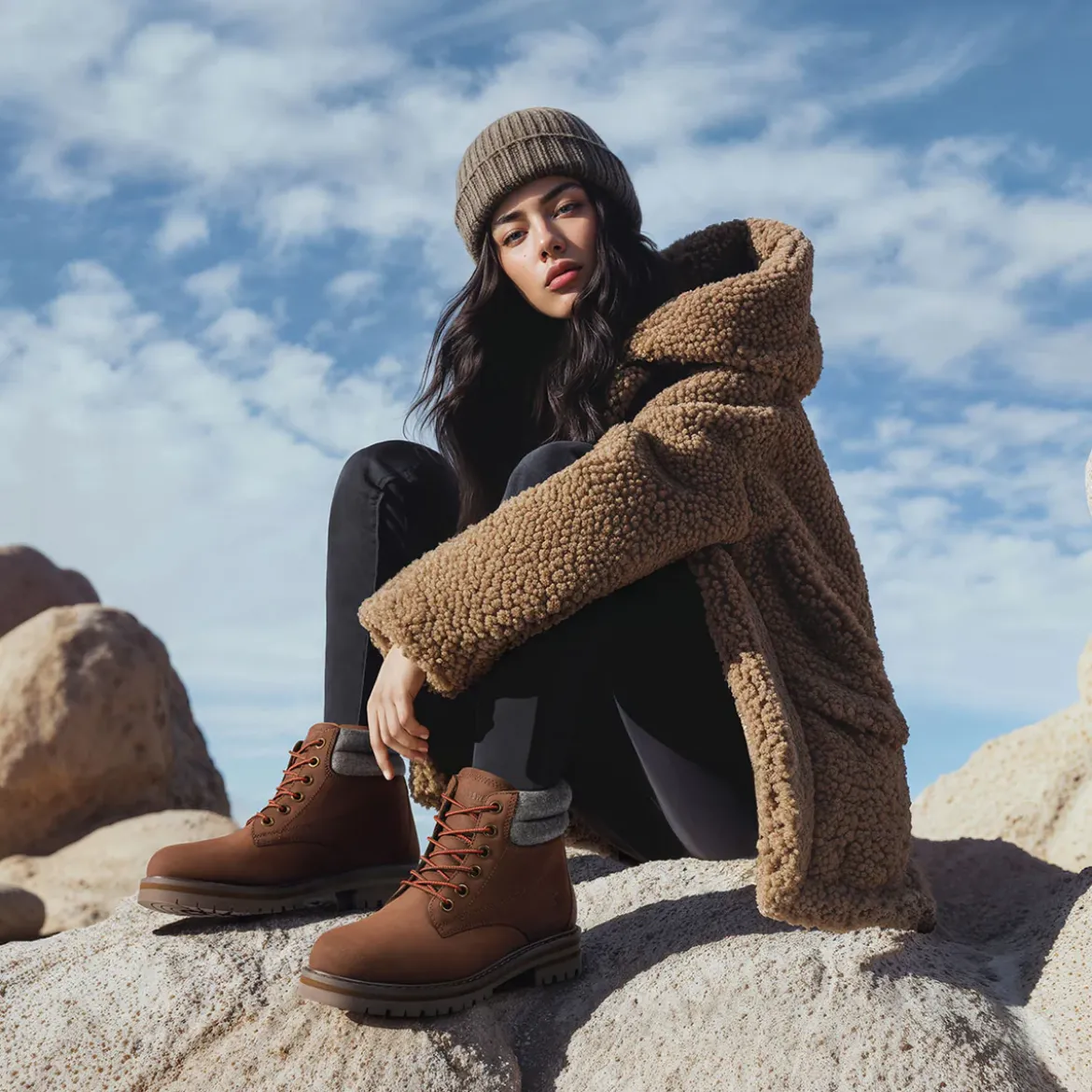 Merino Leather Boot Women