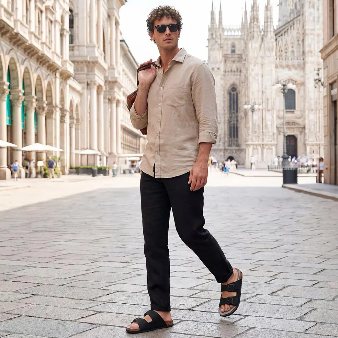 Merino Slides Men
