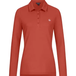 Polo Shirt Bio-Baumwolle Longsleeve Damen