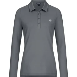 Polo Shirt Bio-Baumwolle Longsleeve Damen