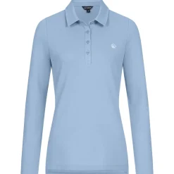 Polo Shirt Bio-Baumwolle Longsleeve Damen