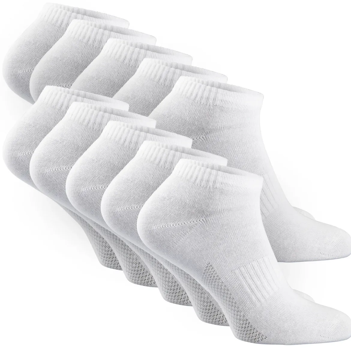 Sneaker Socken Baumwolle (10er Pack)