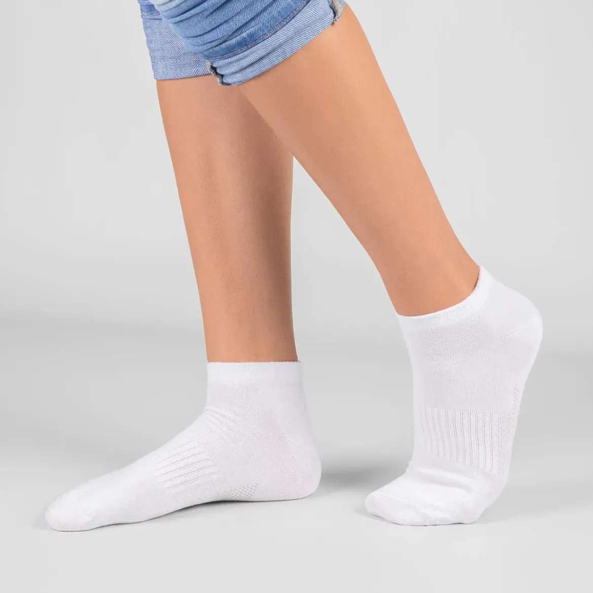 Sneaker Socken Baumwolle (10er Pack)