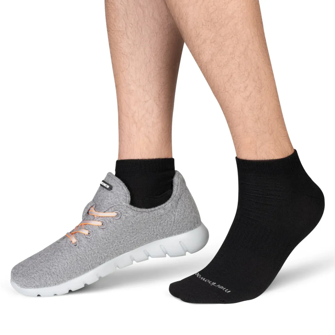 Sneaker Socken Merino Wolle (3er-Pack)