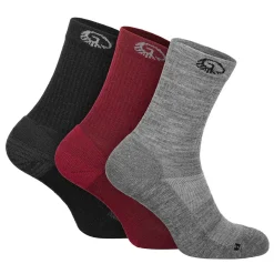 Trekkingsocken Merino Wolle (3er-Pack)