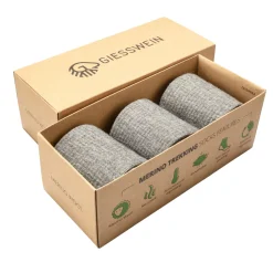 Trekkingsocken Merino Wolle (3er-Pack)