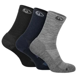 Trekkingsocken Merino Wolle (3er-Pack)