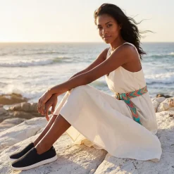 Wood Sneaker Slip-On Women