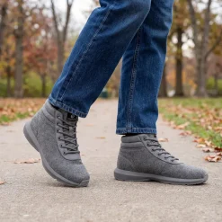 Wool Sneaker High Top Men