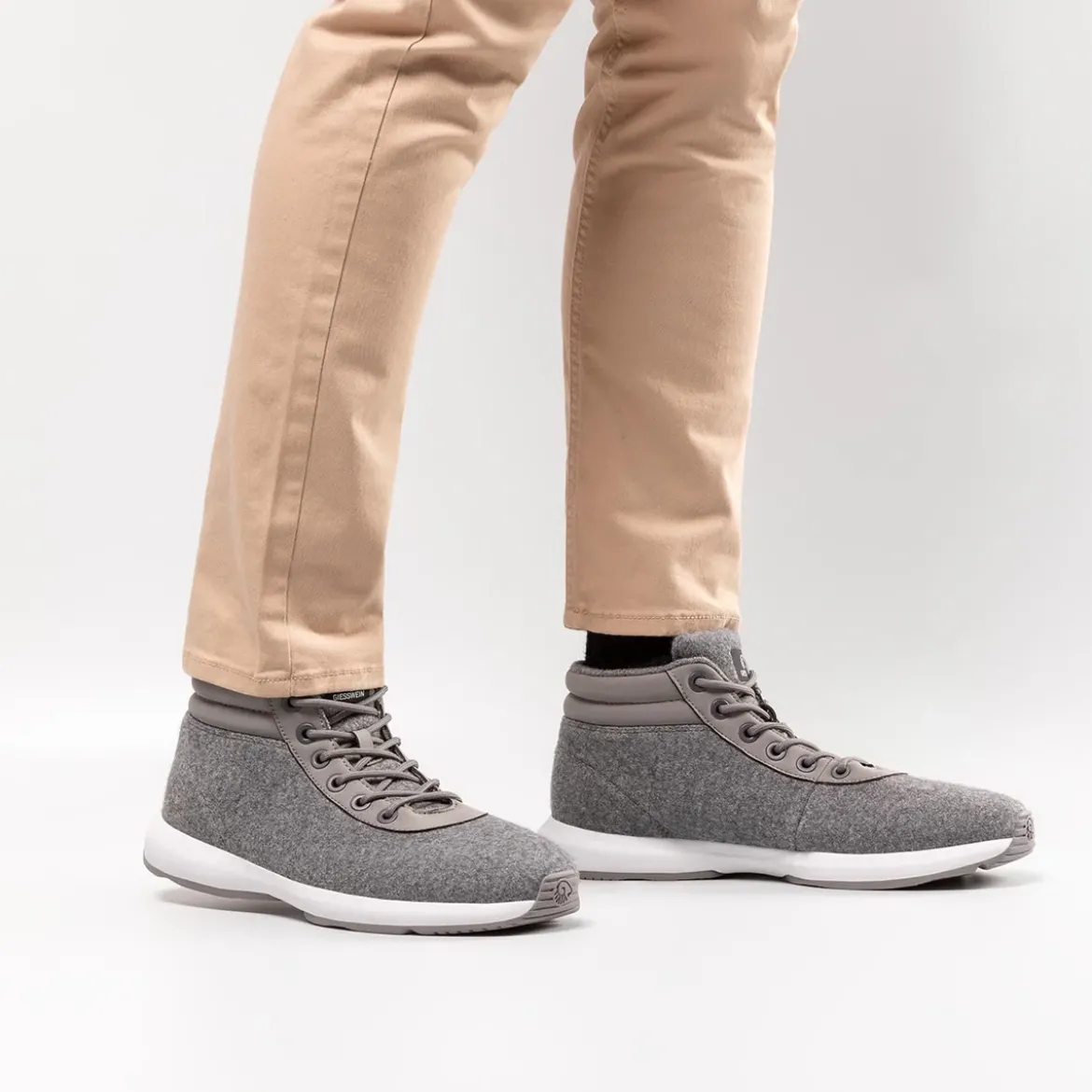 Wool Sneaker High Top Men